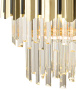 картинка Подвесная люстра хрустальная DELTA II 81449/10C GOLD от магазина BTSvet