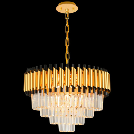 картинка Подвесная люстра хрустальная DARIAN 76017/10C GOLD от магазина BTSvet