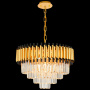 картинка Подвесная люстра хрустальная DARIAN 76017/10C GOLD от магазина BTSvet