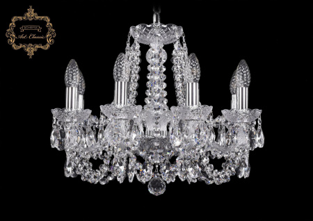 Хрустальная подвесная люстра 11.11.8.165.Cr.Sp