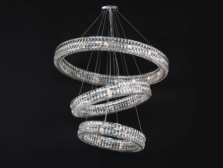 Подвесная люстра хрустальная 10124+22/S