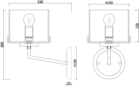 картинка Бра Karen FR5096WL-01CH от магазина BTSvet