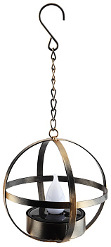 Уличный подвесной светильник светодиодный на солнечных батареях Лофт ERASFM-02