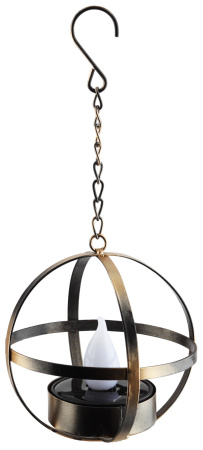 Уличный подвесной светильник светодиодный на солнечных батареях Лофт ERASFM-02