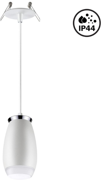 Встраиваемый подвесной светильник влагозащищенный Gent 370912