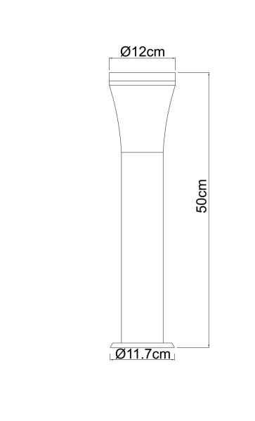 картинка Наземный светильник Alido 34571 от магазина BTSvet