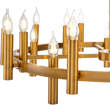 картинка Потолочная люстра на штанге Leonardo 2156/05/20P от магазина BTSvet