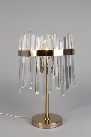 картинка Интерьерная настольная лампа хрустальная с выключателем Melisa APL.747.04.01 от магазина BTSvet