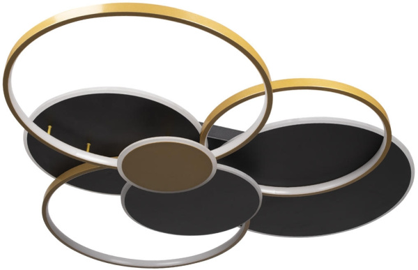 Потолочная люстра на штанге Megan 10163 Black