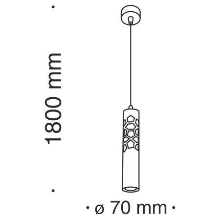 картинка Подвесной светильник Torre P037PL-L11B4K от магазина BTSvet