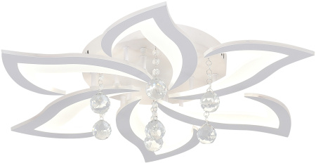 картинка Потолочная светодиодная люстра с пультом и управлением смартфоном 120W Olimp LED LAMPS 81238 от магазина BTSvet