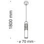 картинка Подвесной светильник Torre P037PL-L11B4K от магазина BTSvet