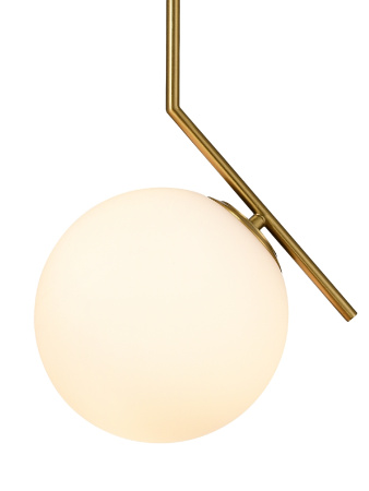 картинка Потолочная люстра RENZO 81423/1P GOLD SATIN от магазина BTSvet