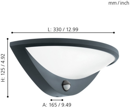 картинка Настенный светильник уличный Belcreda 97312 от магазина BTSvet