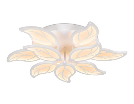 картинка Потолочная люстра светодиодная с пультом регулировкой цветовой температуры и яркости с ночным режимом ACRYLICA FA460 от магазина BTSvet