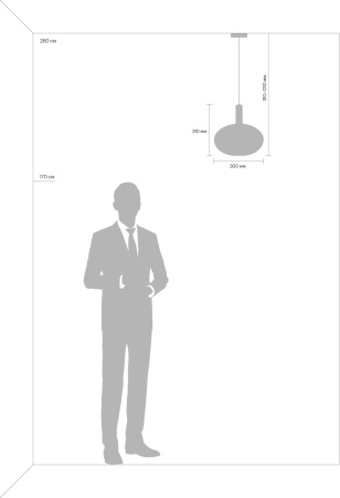 картинка Подвесной светильник Zelma FR8012PL-01GN от магазина BTSvet