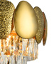картинка Подвесная люстра хрустальная CHIC 81437/6C GOLD от магазина BTSvet