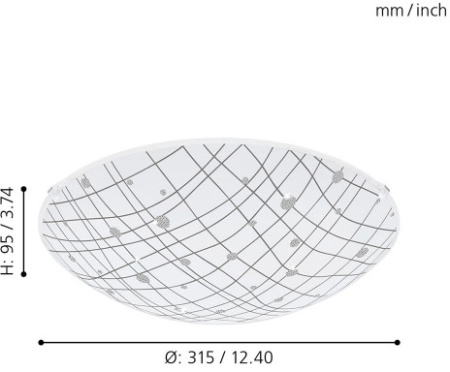 картинка Настенно-потолочный светильник Vereda 96472 от магазина BTSvet