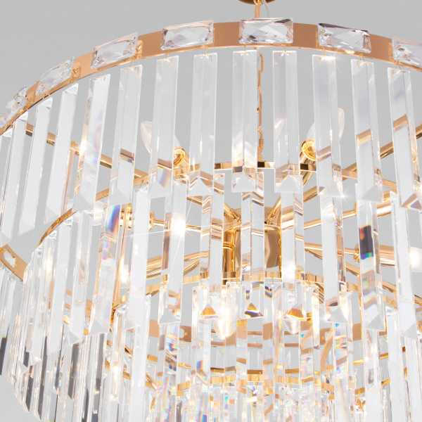 картинка Подвесная люстра Elegante 10130/10 золото от магазина BTSvet