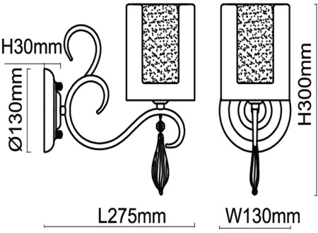 картинка Бра Эллегия 303022601 от магазина BTSvet