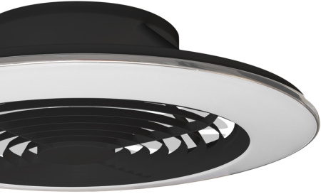 картинка Потолочная люстра светодиодная с вентилятором с пультом и управлением смартфоном регулировкой цветовой температуры и яркости Alisio 7492 от магазина BTSvet