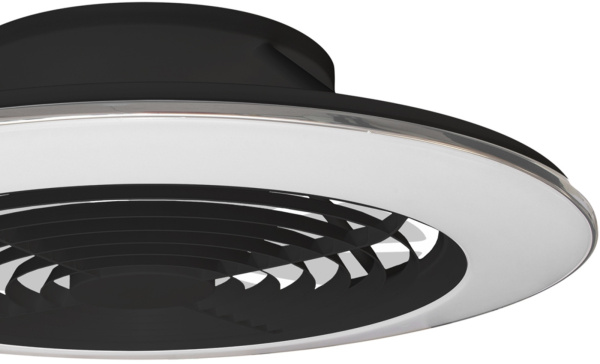 картинка Потолочная люстра светодиодная с вентилятором с пультом и управлением смартфоном регулировкой цветовой температуры и яркости Alisio 7492 от магазина BTSvet