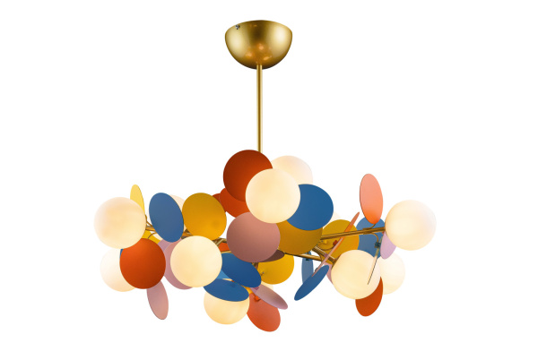 Подвесная люстра светодиодная для детской Matisse 10008/12 mult