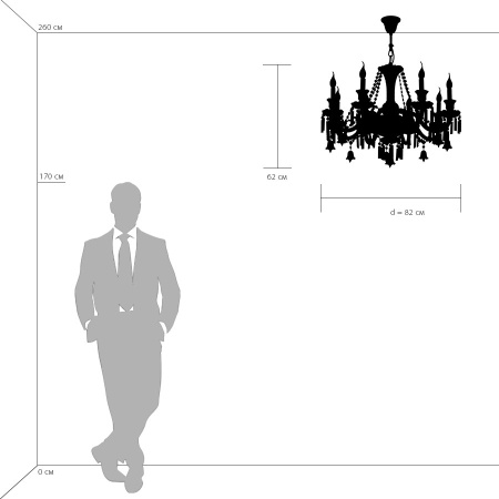 картинка Хрустальная люстра Campana 716084 от магазина BTSvet