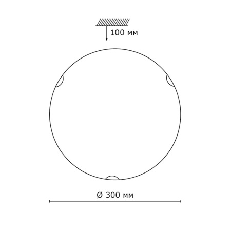картинка Настенно-потолочный светильник Kusta 118/K от магазина BTSvet