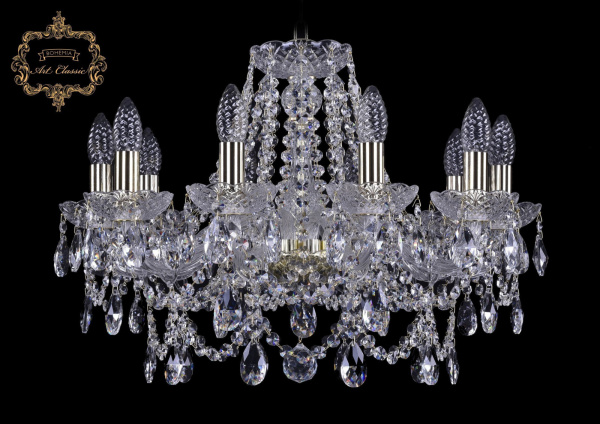 Хрустальная подвесная люстра 11.25.10.200.Gd.Sp