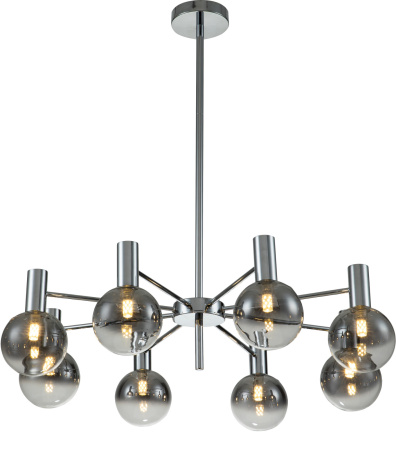 Люстра потолочная на штанге Collana V000223 (13015/8R Chrome)