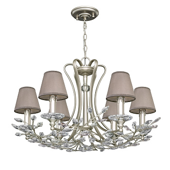 Подвесная люстра с хрусталем Laurel 2173-6P