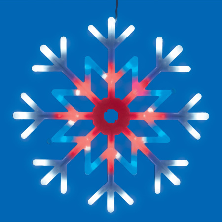 картинка Световая фигура светодиодная ULD-H4040-048/DTA MULTI IP20 SNOWFLAKE от магазина BTSvet