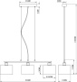 картинка Подвесной светильник Room V2731-3P от магазина BTSvet