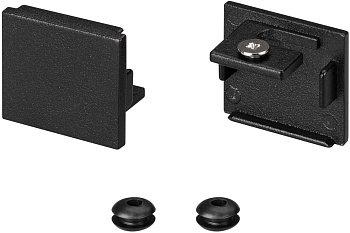 Заглушка SL-LINE-2522 BLACK глухая (Arlight, Металл) 033040