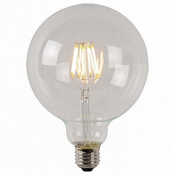 Лампа светодиодная Bulb LED G125 Filament E27/8W 850LM 2700