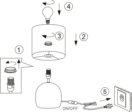 картинка Настольная лампа Rivoli Sheron 7067-502 от магазина BTSvet