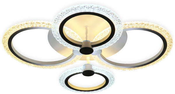 картинка Потолочная люстра светодиодная с пультом регулировкой цветовой температуры и яркости Acrylica FA4061 от магазина BTSvet