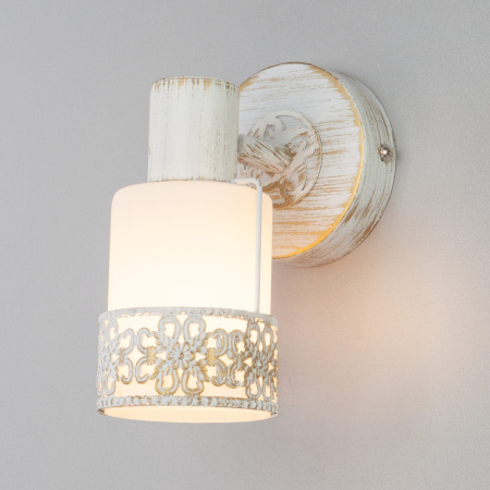 картинка Спот 20025/1 белый с золотом от магазина BTSvet