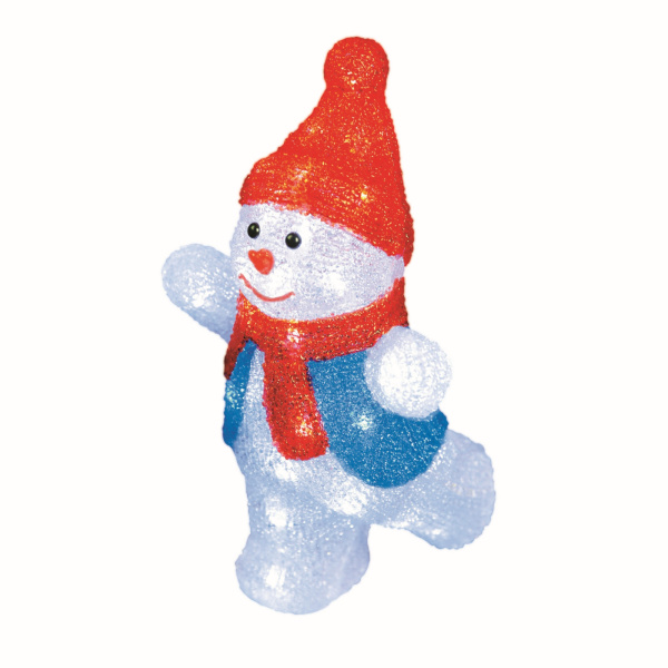 Световая фигура светодиодная ULD-M2234-040/STA WHITE IP20 SNOWMAN-2