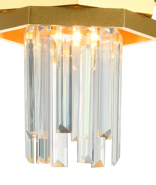 картинка Подвесной светильник хрустальный SPEAR 76013/1W GOLD от магазина BTSvet