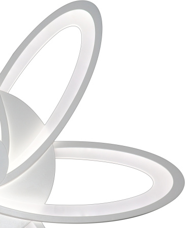 картинка Потолочная люстра светодиодная с управлением пультом смартфоном и голосом регулировкой цветовой температуры и яркости ночным режимом и таймером LED LAMPS 81217 от магазина BTSvet