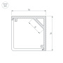 картинка Профиль SL-KANT-H16-2000 ANOD (Arlight, Алюминий) 023723 от магазина BTSvet
