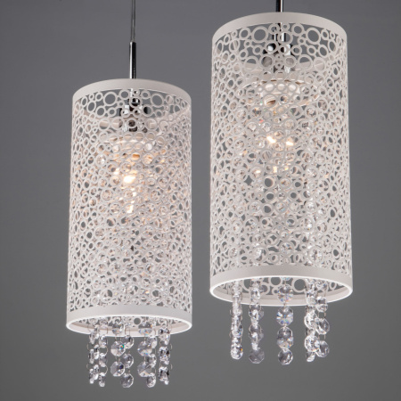 картинка Хрустальный подвесной светильник 1181/2 хром от магазина BTSvet