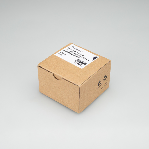 картинка Коннектор питания ARL-MOONLIGHT-1712-CON-POWER-LR-WH (Arlight, Пластик) 028053 от магазина BTSvet