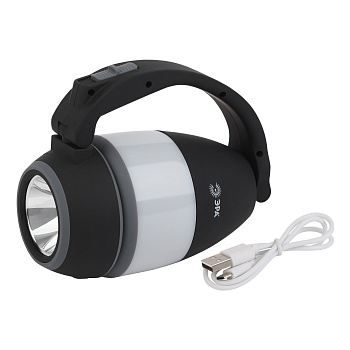 Кемпинговый фонарь светодиодный с выключателем регулировкой яркости зярядкой от USB и ночным режимом PA-706