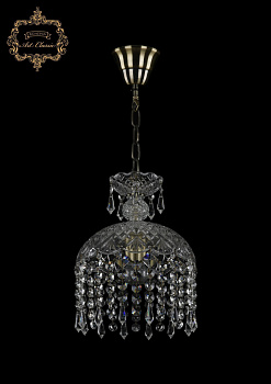 Хрустальный подвесной светильник 14.01.1.d22.Br.Dr