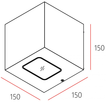 картинка Настенный светильник уличный Jabbah 731128 от магазина BTSvet