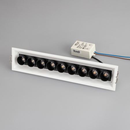 картинка Светильник встраиваемый LED MS-ORIENT-BUILT-TURN-TC-S67x300-20W Day4000 (WH-BK, 30 deg, 230V) (Arlight, IP20 Металл, 5 лет) 032231 от магазина BTSvet