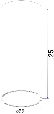картинка Накладной светильник светодиодный Focus Led C056CL-L12W4K от магазина BTSvet